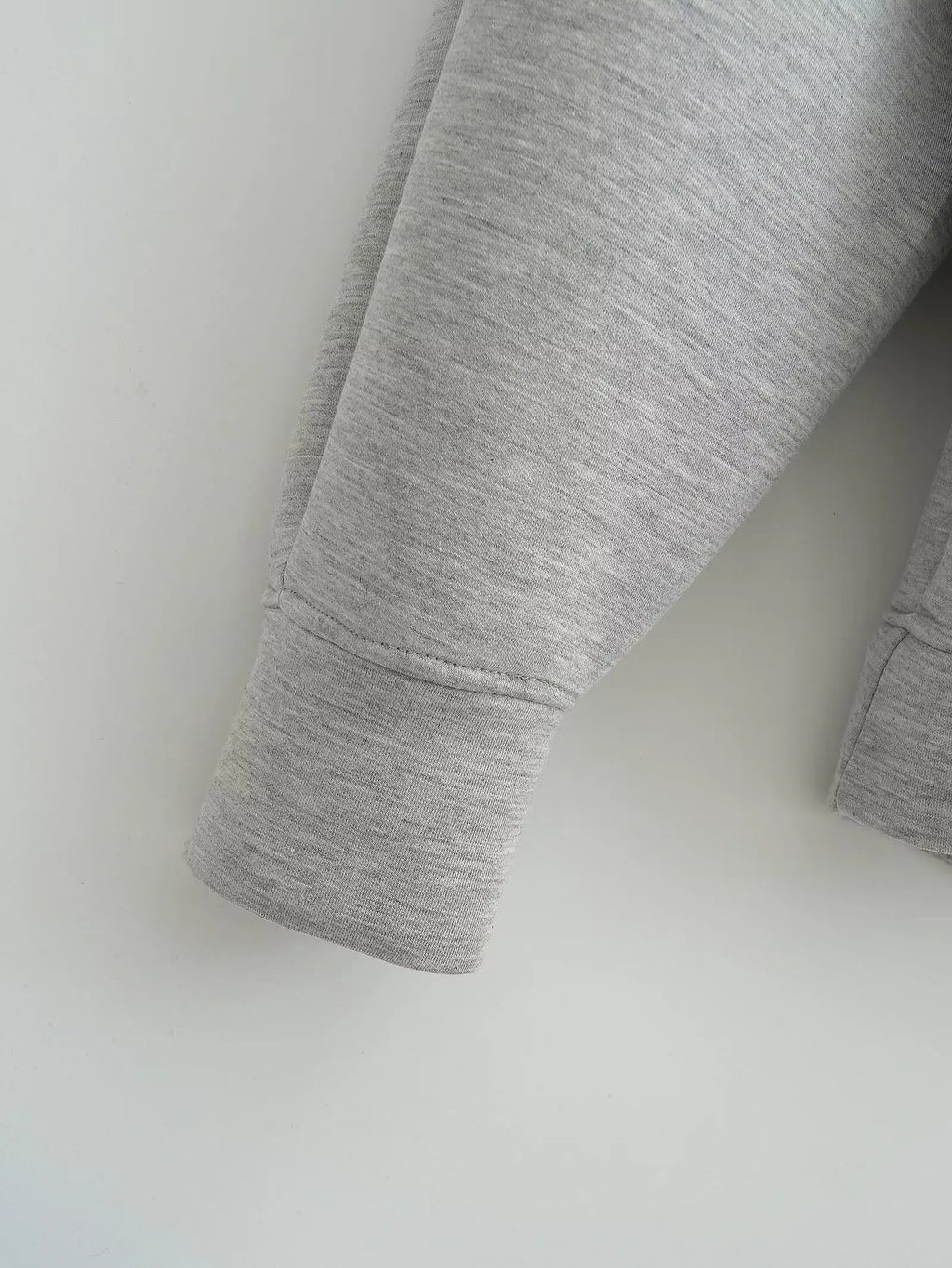 Women's Gray Zip-Up Jacket