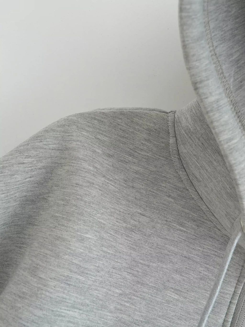 Women's Gray Zip-Up Jacket