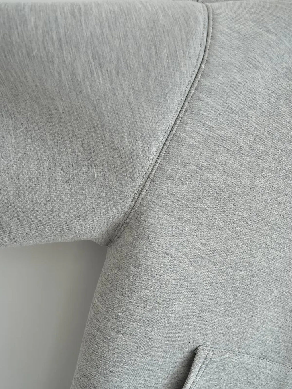 Women's Gray Zip-Up Jacket